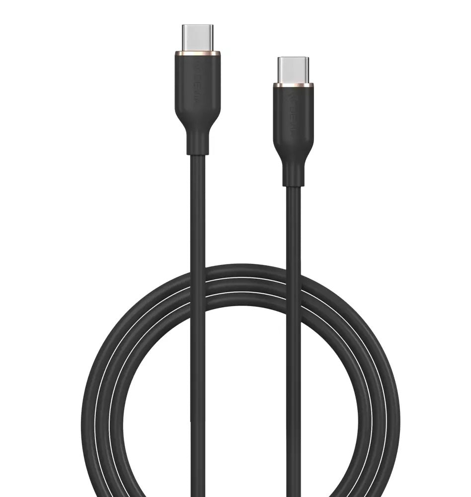 Cable de carga USB-C a USB-C Silicone Jelly Series 1.2 metros 2.4A