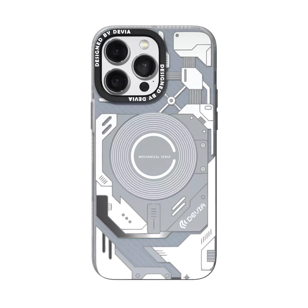 Protector Case con MagSafe Mecha Punk Series Devia para iPhone 15