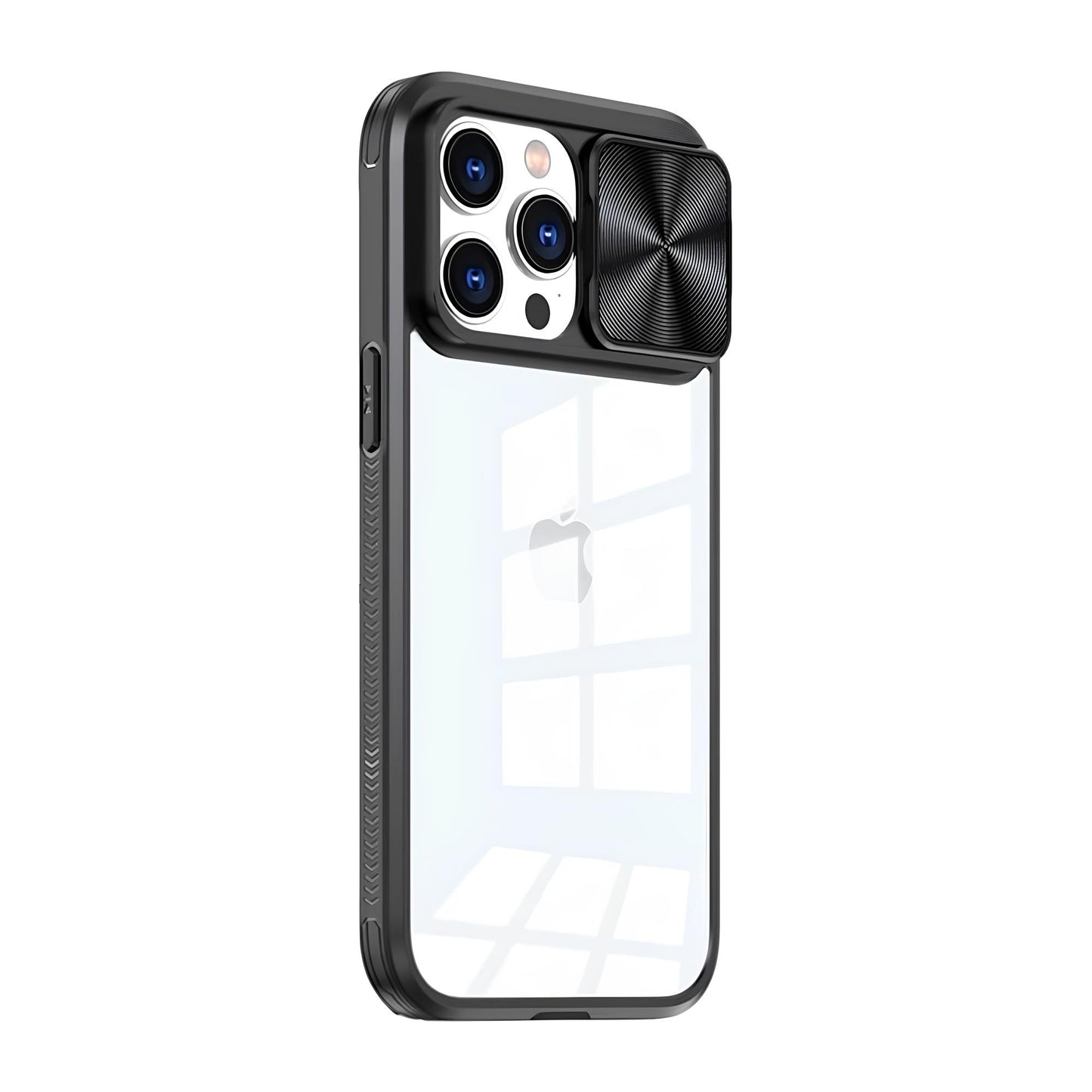 Protector Case con Protector de Cámara Slide para iPhone 15 Pro Max