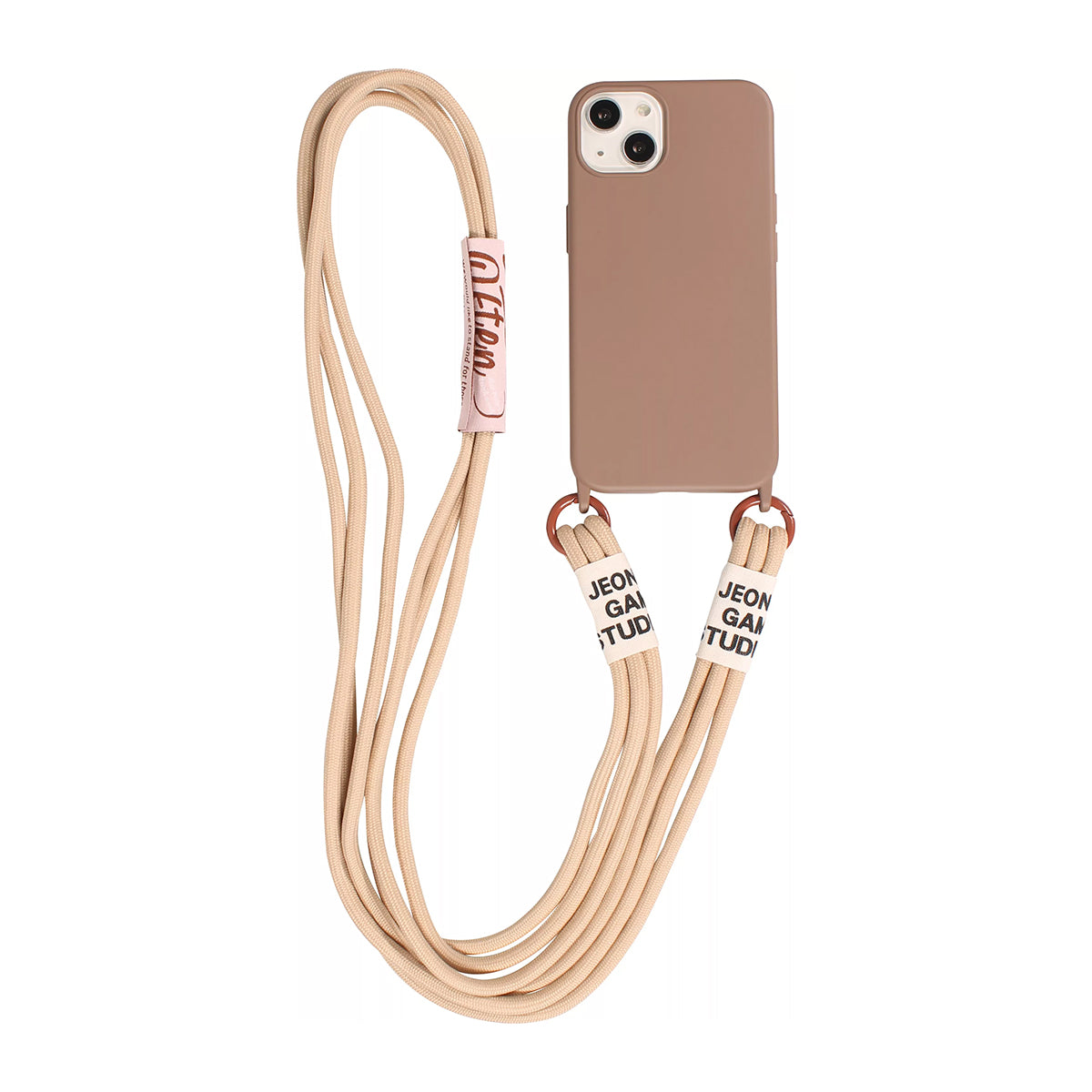 Protector Case SIlicona con Correa para iPhone 15