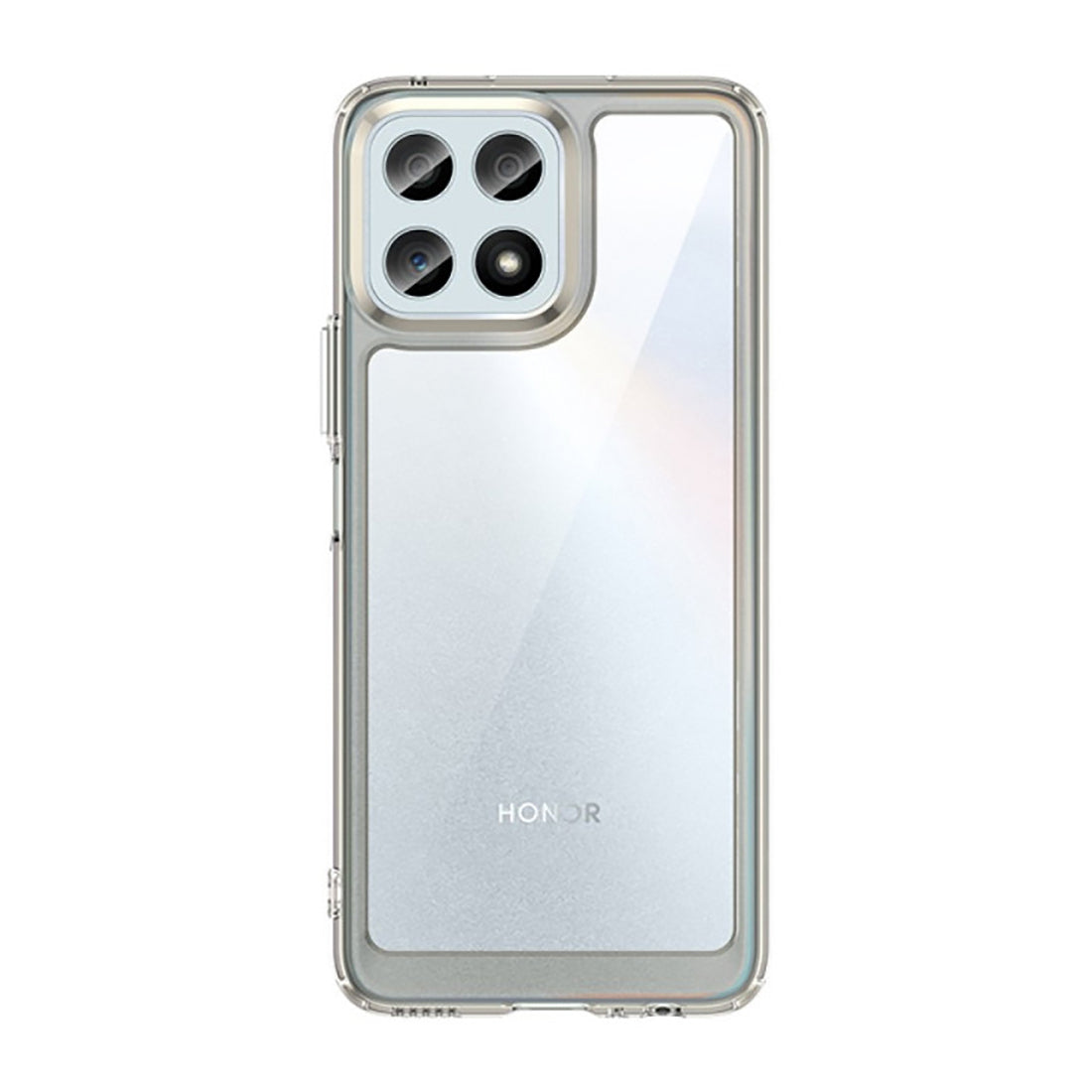 Case Transparente con Borde de Color Honor X6