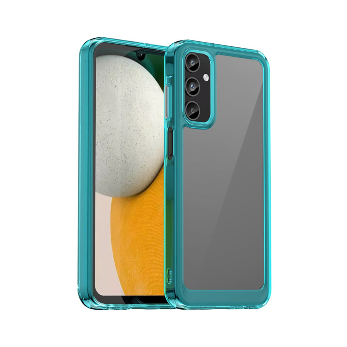 Case Transparente con Borde de Color Samsung A15