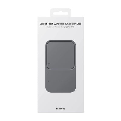 Cargador Inalámbrico Doble Super Fast Charger Duo Samsung Original (Max 15W)