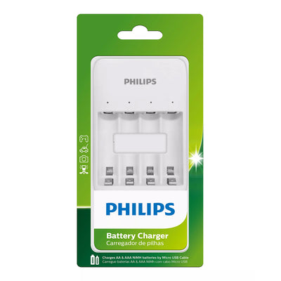 Cargador de pilas AA/AAA Philips SCB3400NB