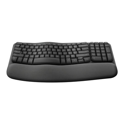 Teclado Inalámbrico Ergonómico en español Logitech Wave Keys Bluetooth Multi Device 920