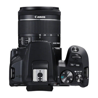Camara Digital Canon EOS 250D Wi-Fi + Lente EF-S 18-55mm Kit