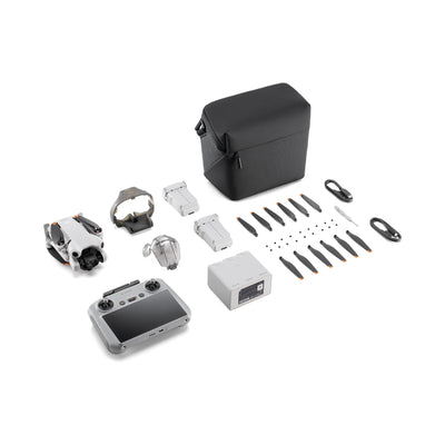 Drone DJI Mini 4 Pro Fly More Combo Plus c/ Control (DJI RC2) (GL) + 3 baterías