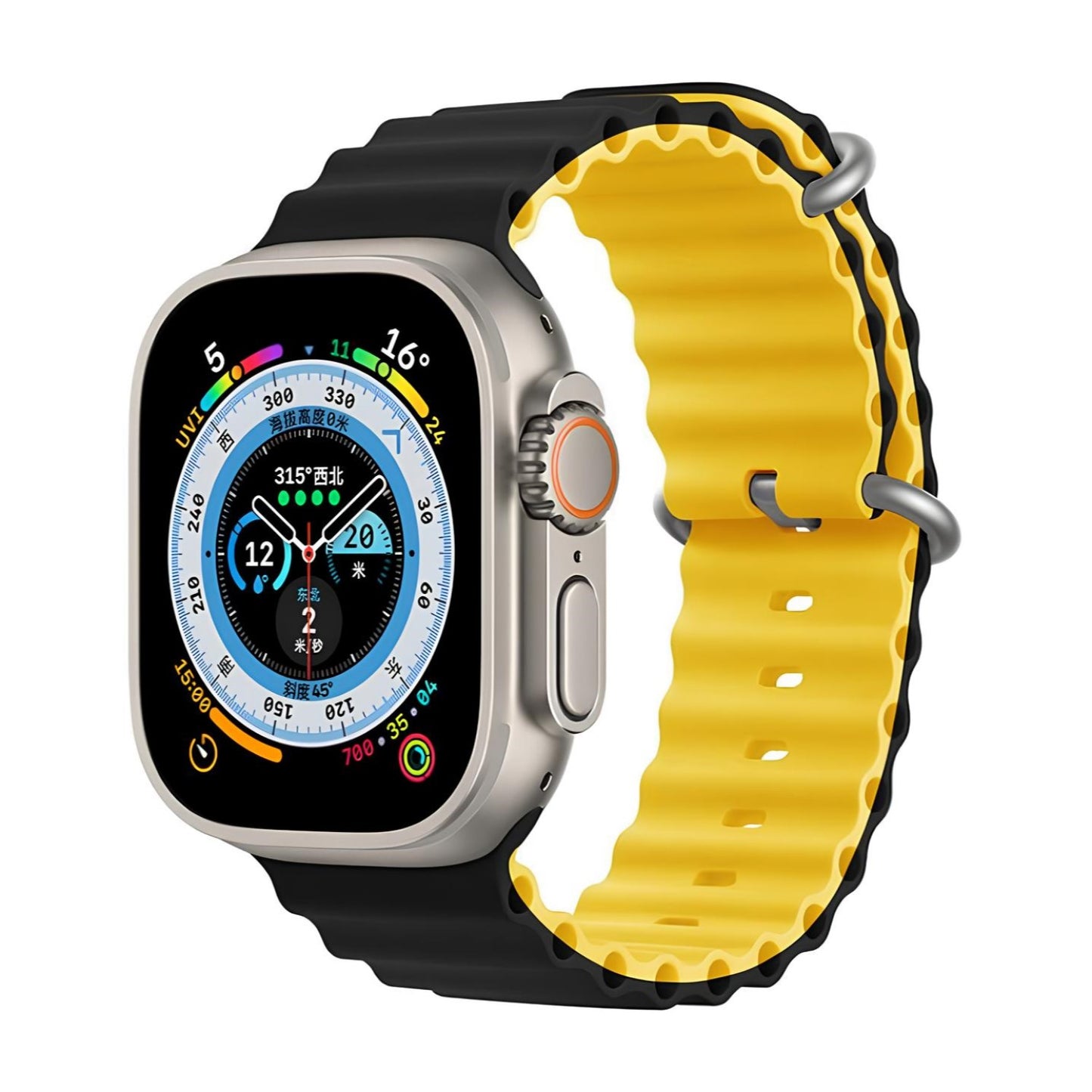 Correa Deportiva de Silicona DEvia Series Sport6 Two-Tone Band para Apple Watch 38mm / 40mm / 41mm