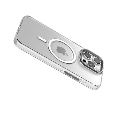 CRYSTAL SERIES MAGNETIC SHOCKPROOF CASE FOR IPHONE 15 PRO