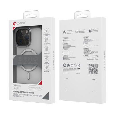 CRYSTAL SERIES MAGNETIC SHOCKPROOF CASE FOR IPHONE 15 PRO
