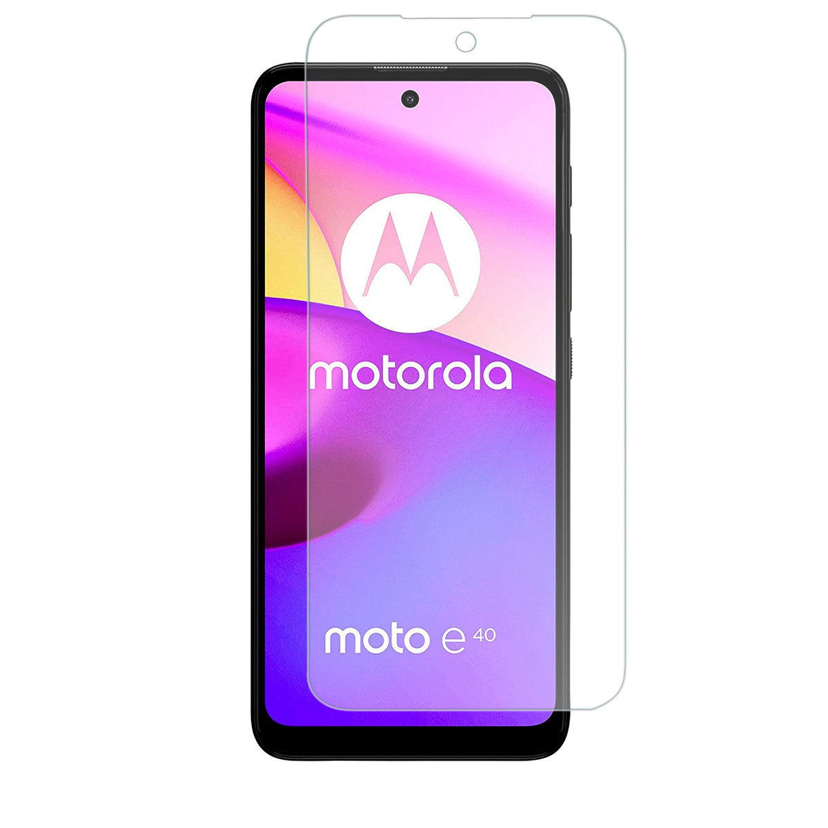 Vidrio Templado Dureza 9H para Motorola Moto E40
