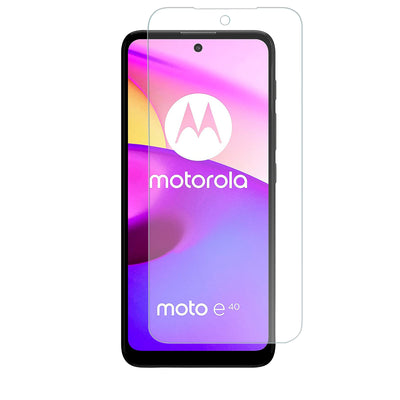 Vidrio Templado Dureza 9H para Motorola Moto E40