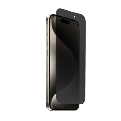 Vidrio Templado 9H con Filtro de Privacidad para iPhone 15 Pro