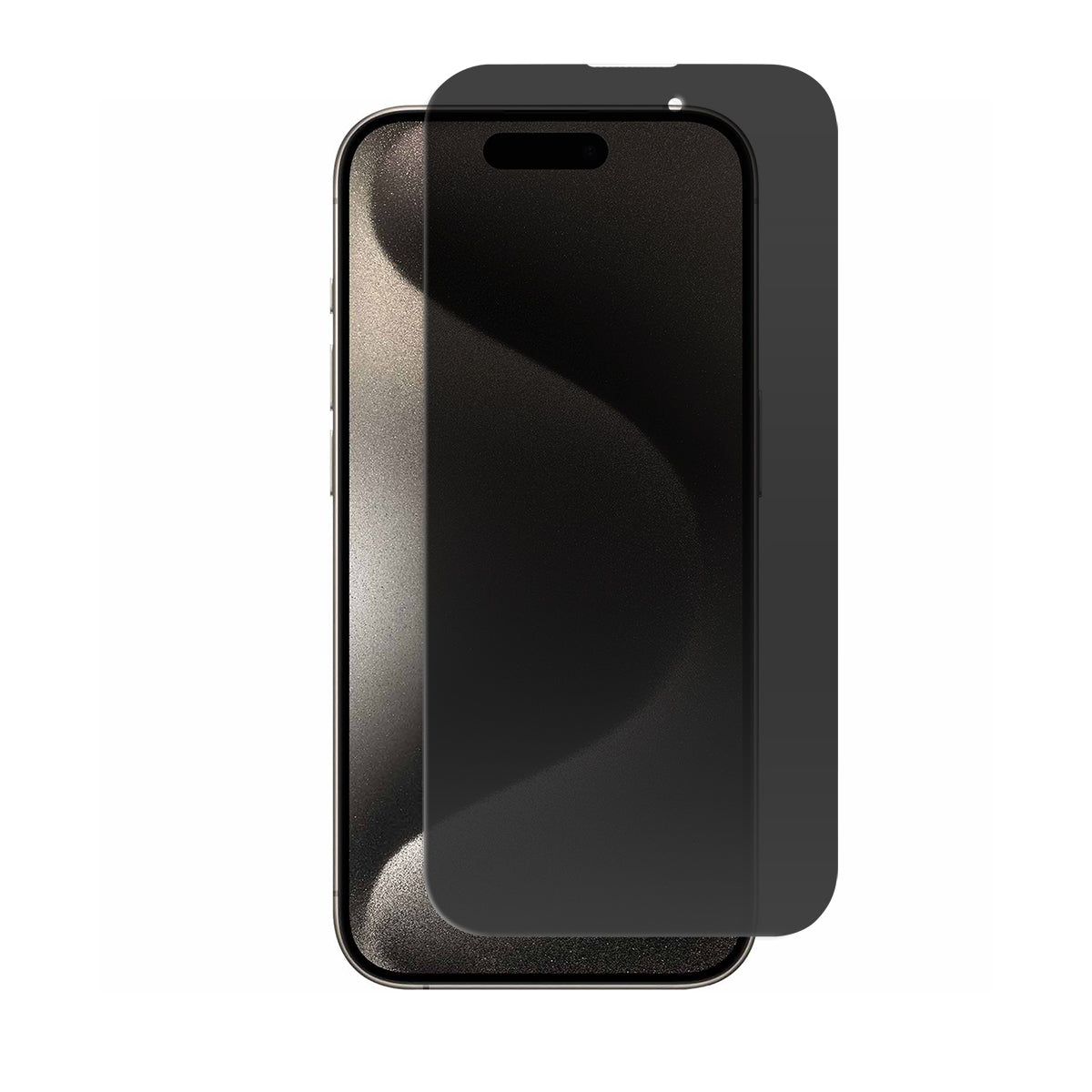 Vidrio Templado 9H con Filtro de Privacidad para iPhone 15 Pro Max