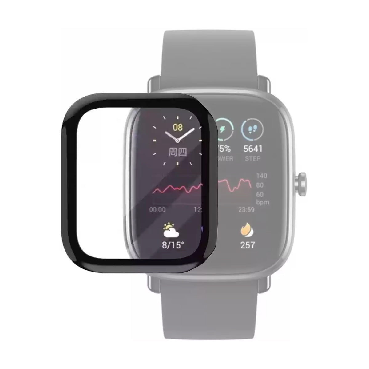 Protector de Pantalla Vidrio PMMA para Smartwatch Amazfit GTS 2 Mini