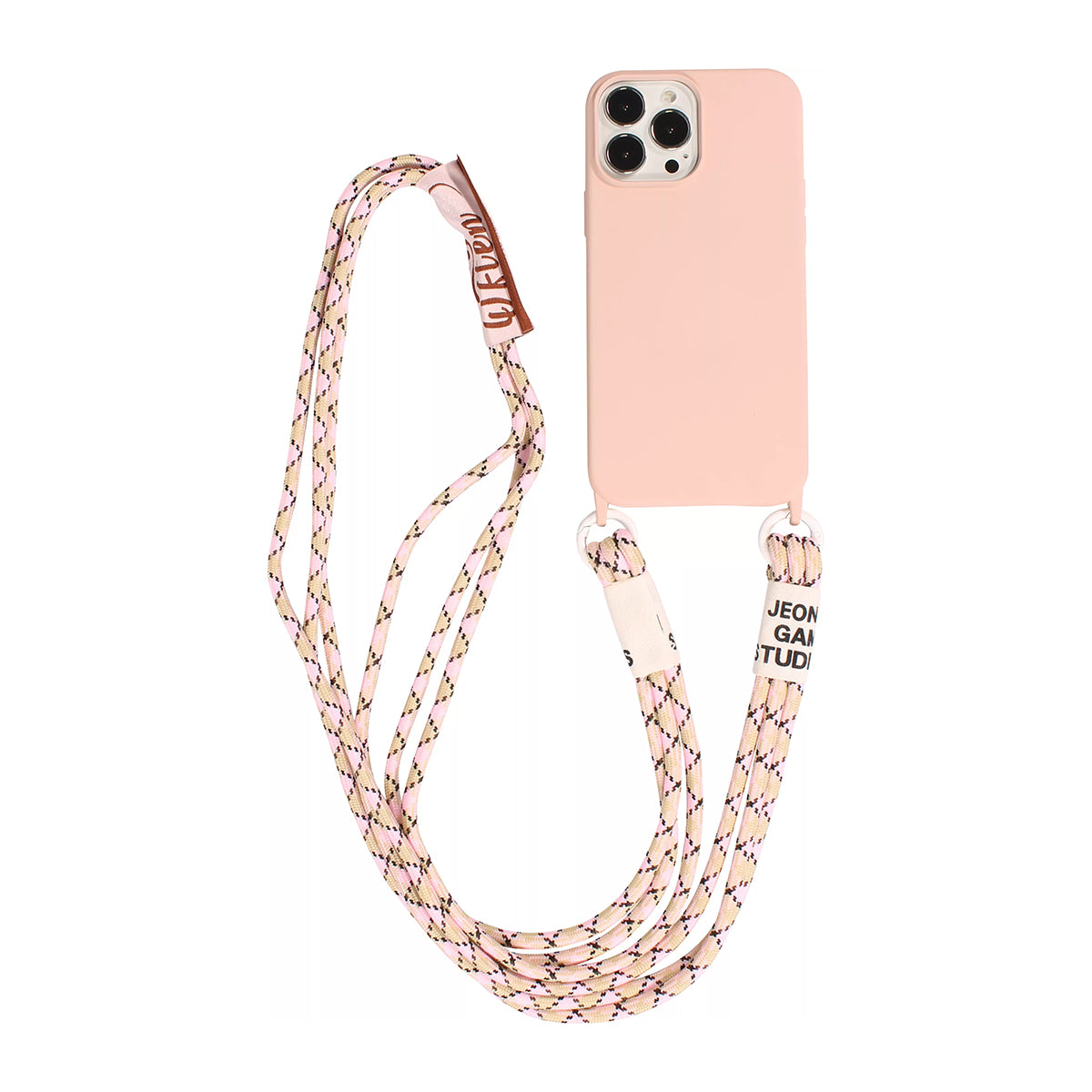 Protector Case SIlicona con Correa para iPhone 15 Pro