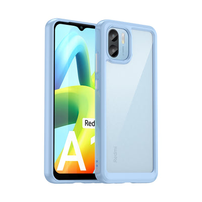 Case Transparente con Borde de Color Xiaomi Redmi A2
