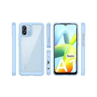 Case Transparente con Borde de Color Xiaomi Redmi A2