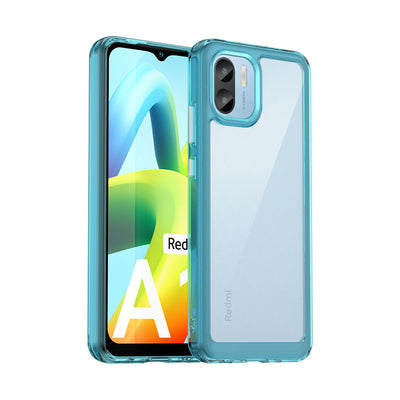 Case Transparente con Borde de Color Xiaomi Redmi A2