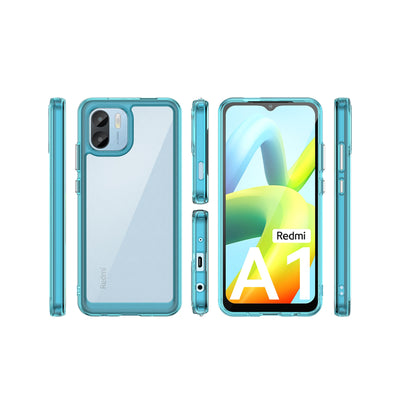Case Transparente con Borde de Color Xiaomi Redmi A2