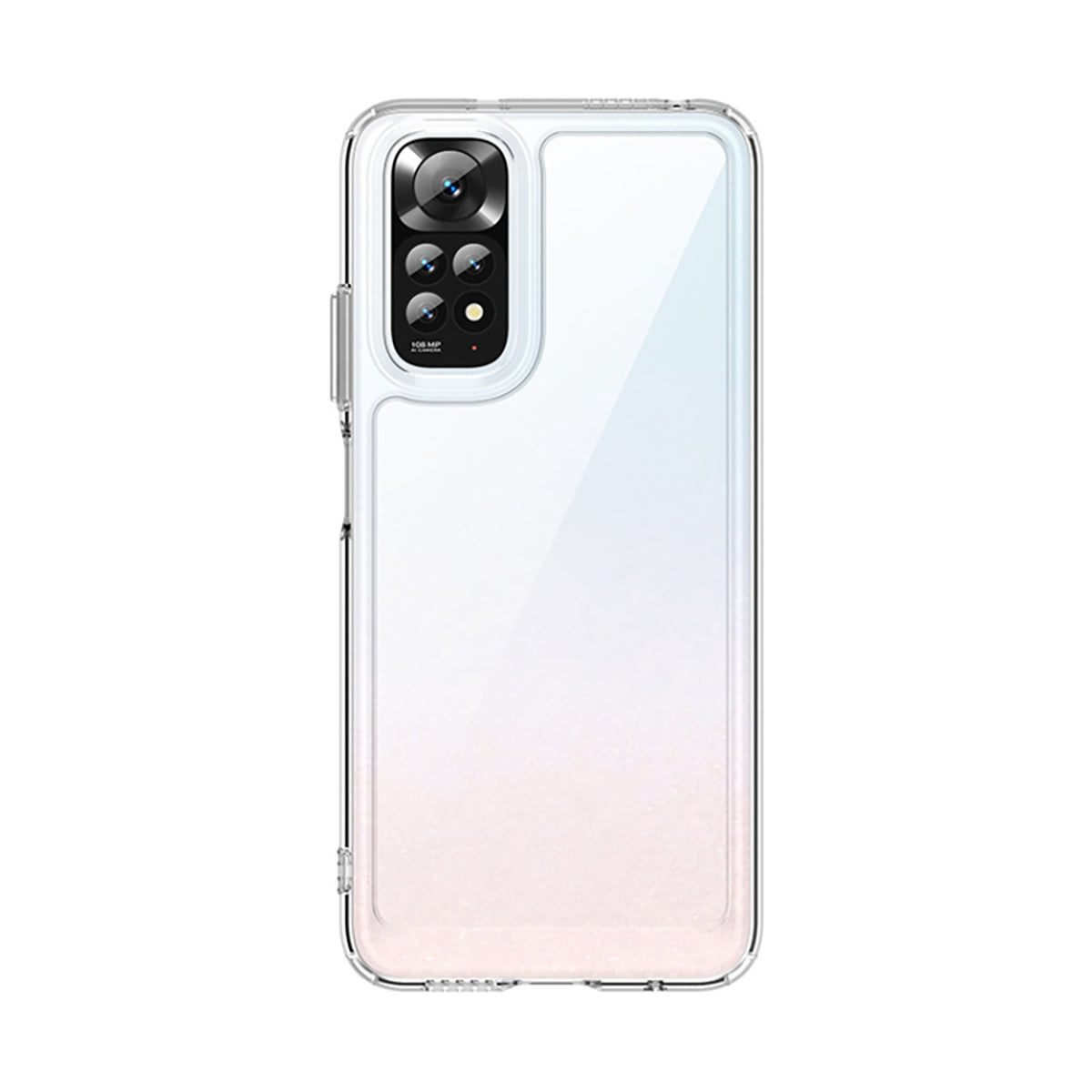 Case Transparente con Borde de Color Xiaomi Note 11