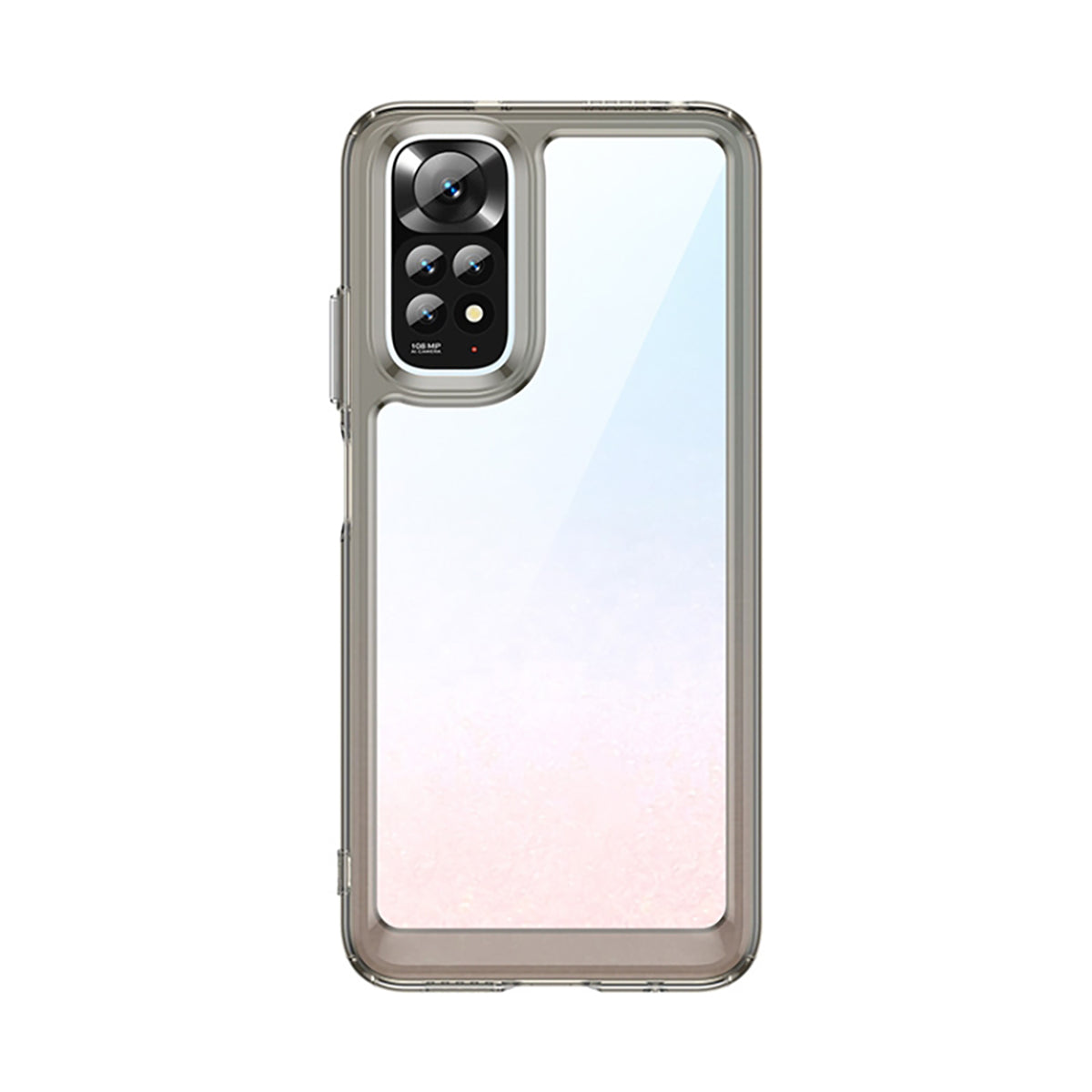 Case Transparente con Borde de Color Xiaomi Note 11