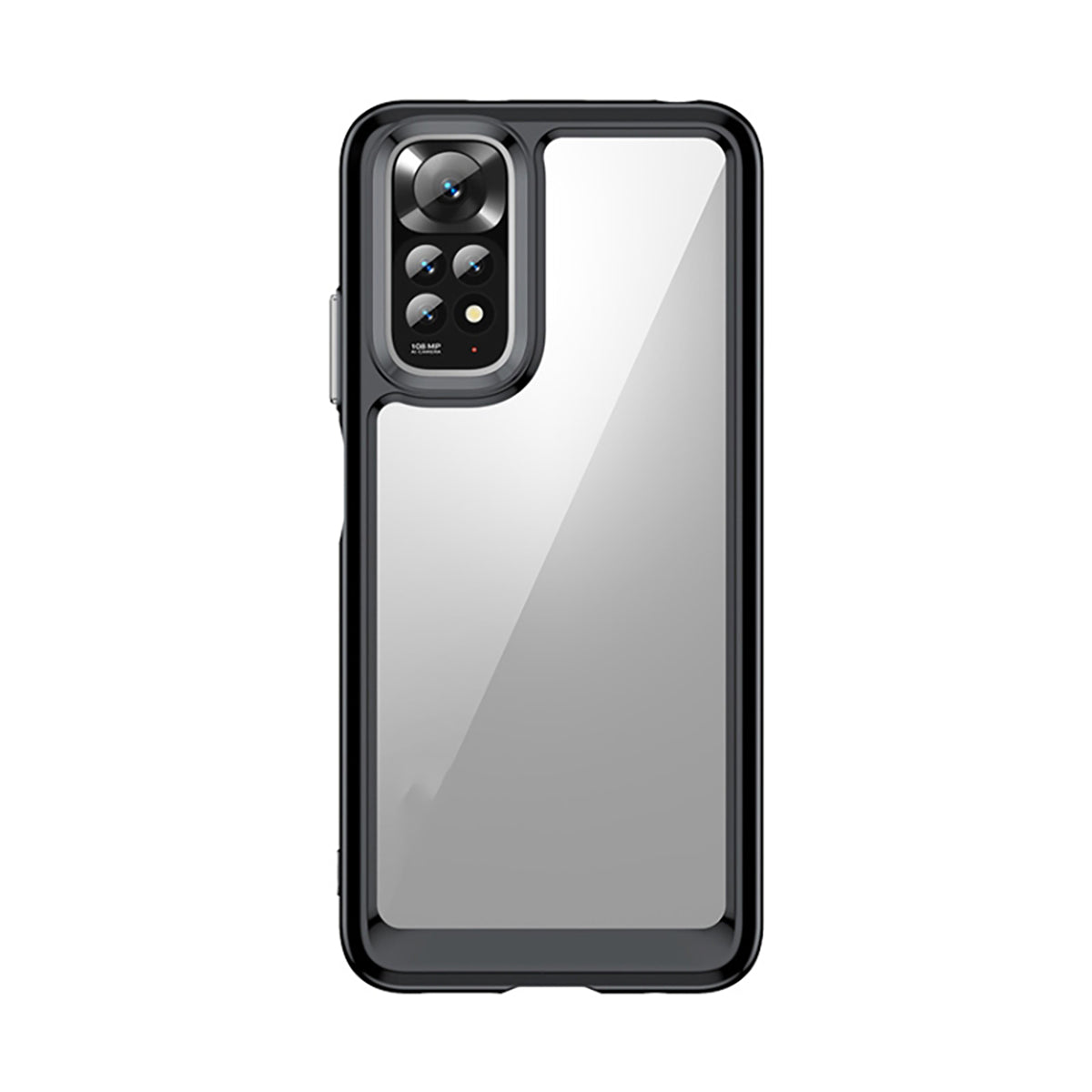 Case Transparente con Borde de Color Xiaomi Note 11