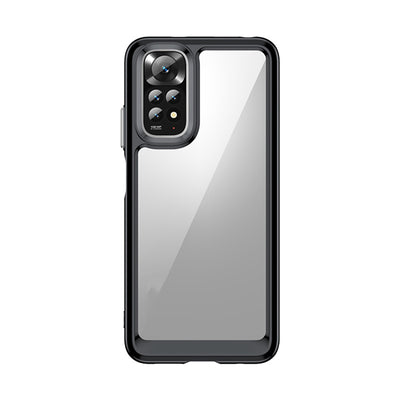 Case Transparente con Borde de Color Xiaomi Note 11