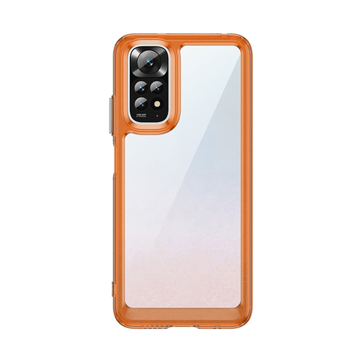 Case Transparente con Borde de Color Xiaomi Note 11