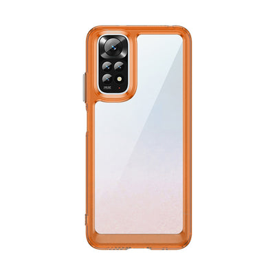 Case Transparente con Borde de Color Xiaomi Note 11