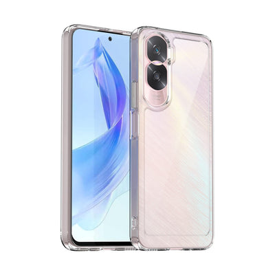 Case Transparente con Borde de Color Honor 90 Lite