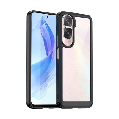 Case Transparente con Borde de Color Honor 90 Lite