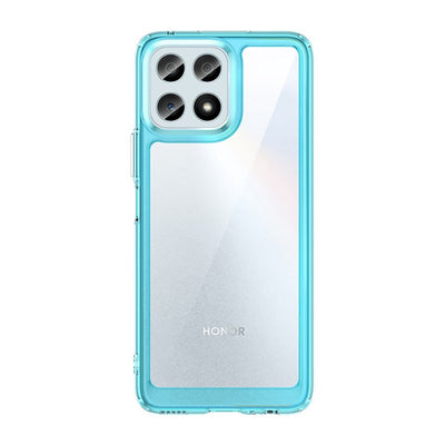 Case Transparente con Borde de Color Honor X8A