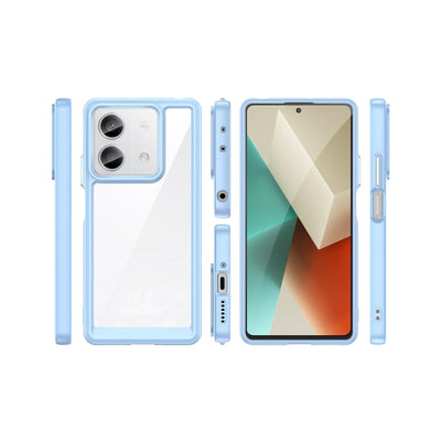 Case Transparente con Borde de Color Xiaomi Note 13 5G