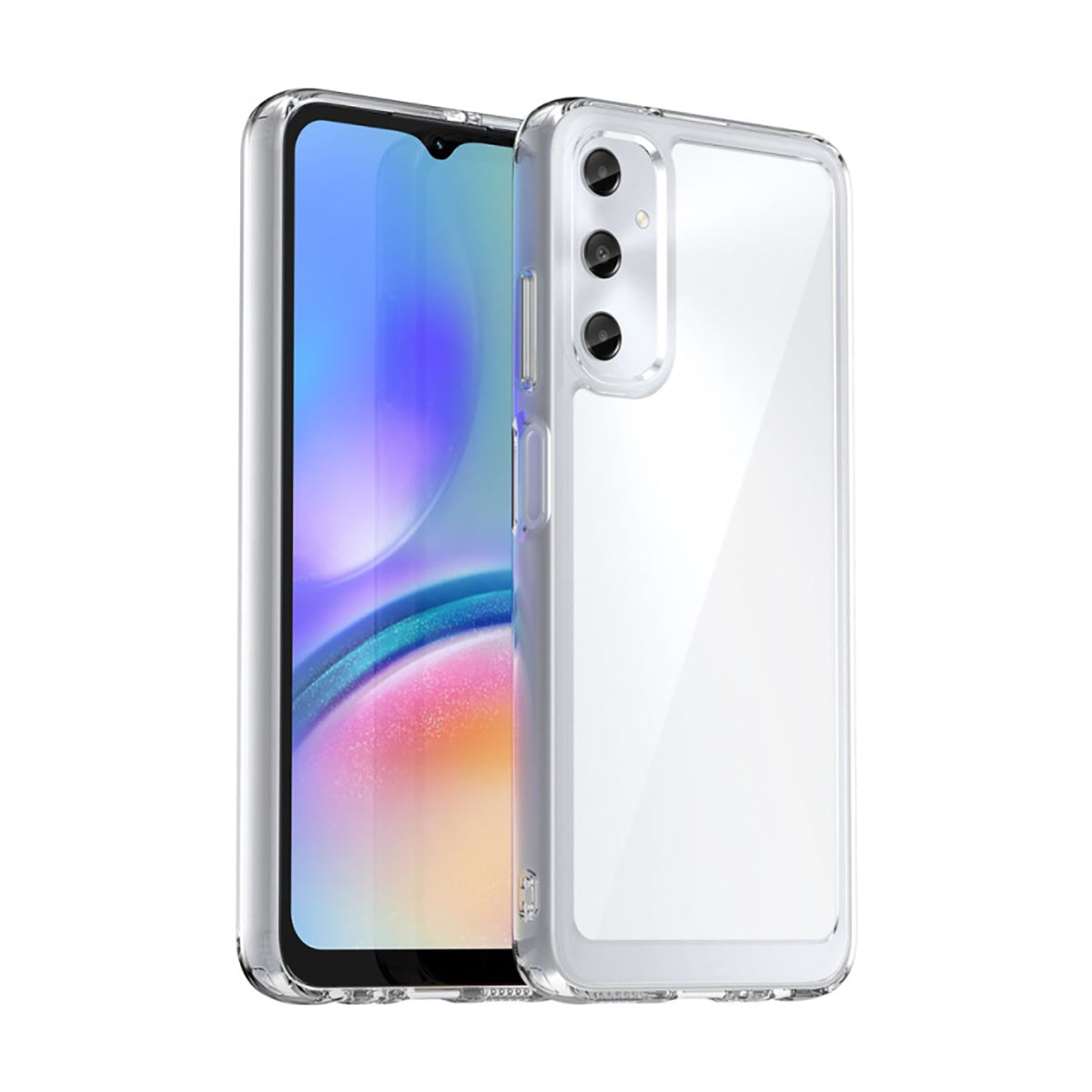Case Transparente con Borde de Color Samsung A05