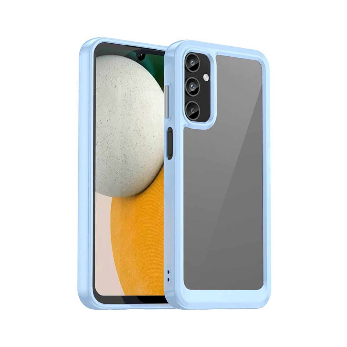 Case Transparente con Borde de Color Samsung A15