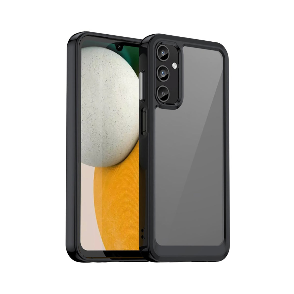 Case Transparente con Borde de Color Samsung A15