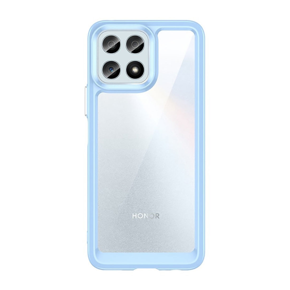 Case Transparente con Borde de Color Honor X7A