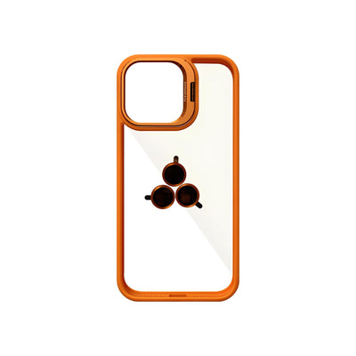 Case Transparente con Borde de Color y Protector de Lente Iphone 15