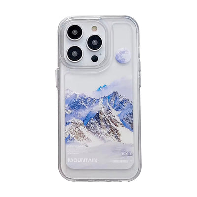 Protector Case Mountain Day para iPhone 14 Pro Max