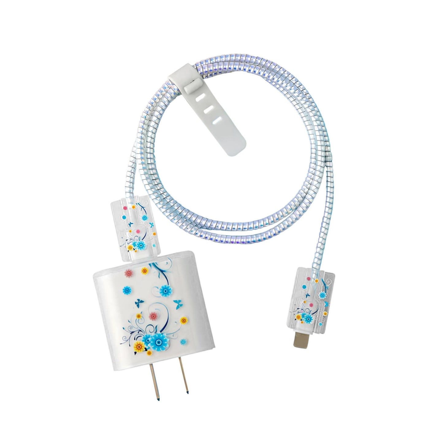 Funda protectora para cargador de Apple 18/20W + Protector de Cable