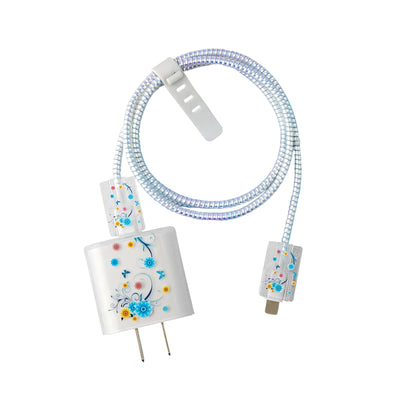 Funda protectora para cargador de Apple 18/20W + Protector de Cable