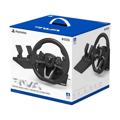 Volante + Pedalera HORI Racing Wheel Apex Compatible con PS5 / PS4 / PC
