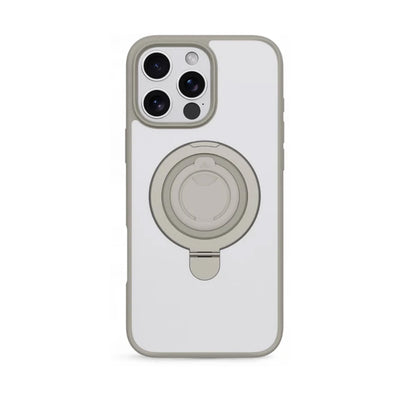 Protector Devia Delight Series Magnetic Case with Bracket & Silicone Ring para Iphone 16 Plus
