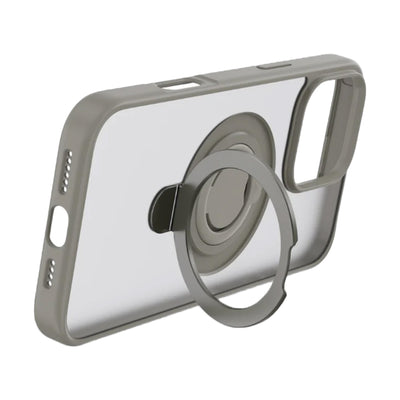 Protector Devia Delight Series Magnetic Case with Bracket & Silicone Ring para Iphone 16 Pro