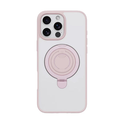 Protector Devia Delight Series Magnetic Case with Bracket & Silicone Ring para Iphone 16 Plus