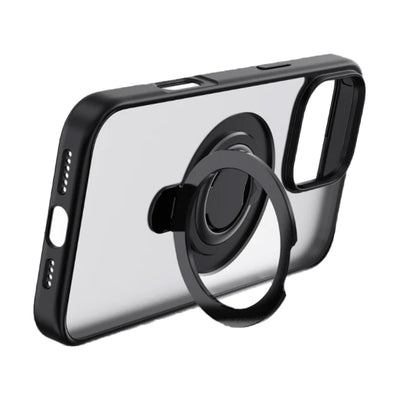 Protector Devia Delight Series Magnetic Case with Bracket & Silicone Ring para Iphone 16 Pro