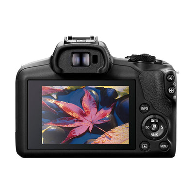 Kit Cámara Digital Canon EOS R100 Mirrorless + Lente RF-S 18-45mm