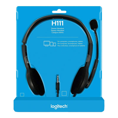 Auriculares Logitech Headset H111 3.5mm