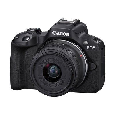 Kit Content Creator Canon EOS R50 Mirrorless + Lente RF-S 18-45mm